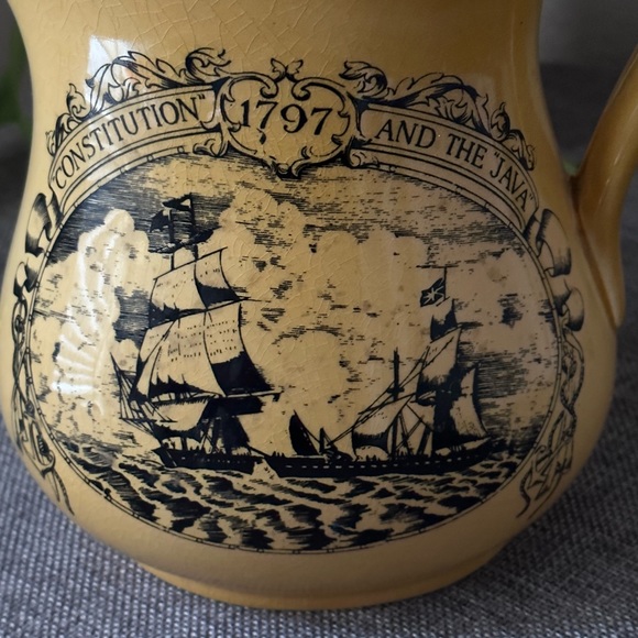 Royal Crownford Ironstone | Constitution and The Java | Pitcher - Picture 2 of 7